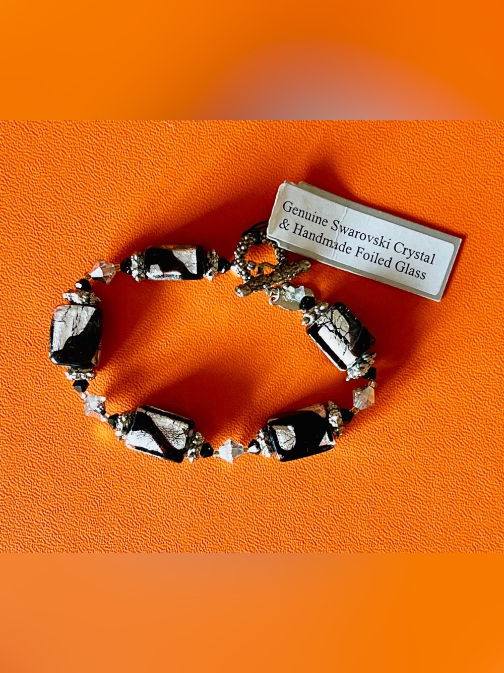 Alexis K handmade bracelet, crafted with genuine Swarovski crystals